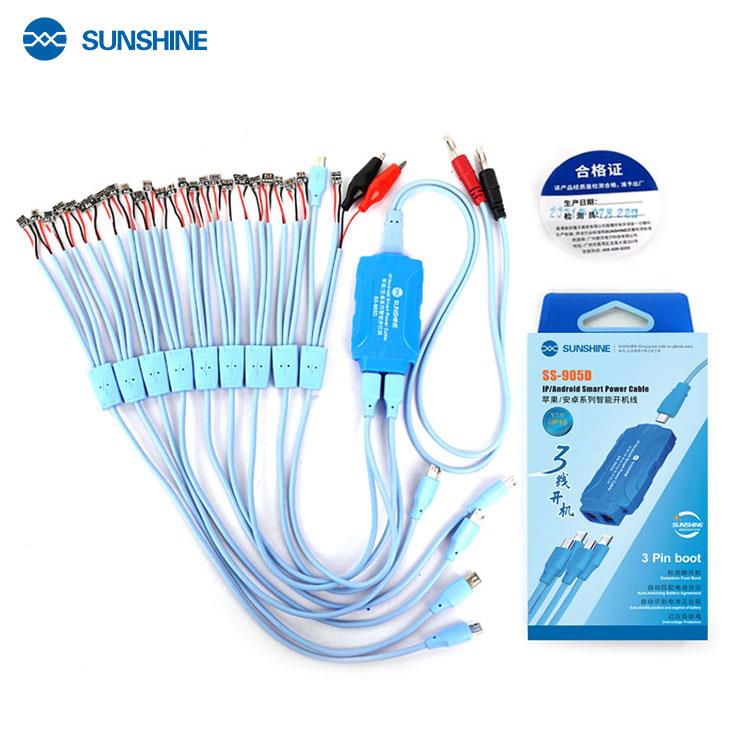 SUNSHINE SS-905D SMART BOOT CABLE SUITABLE FOR IPHONE AND ANDROID